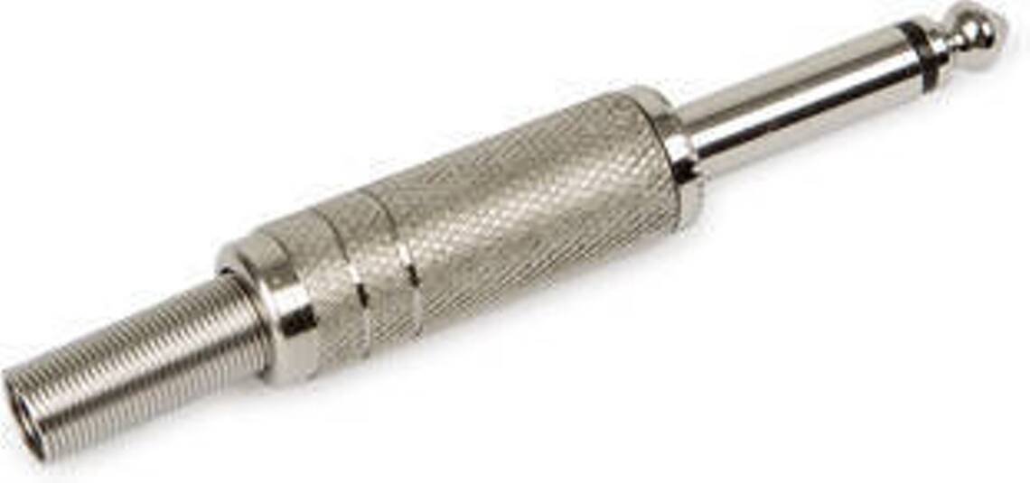 Adaptador Áudio FONESTAR (Jack 6.3mm Estéreo)