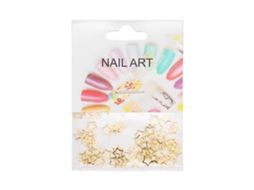 50 Peças/saco Decoração De Unhas Pino Metálico Patch De Manicure (03)