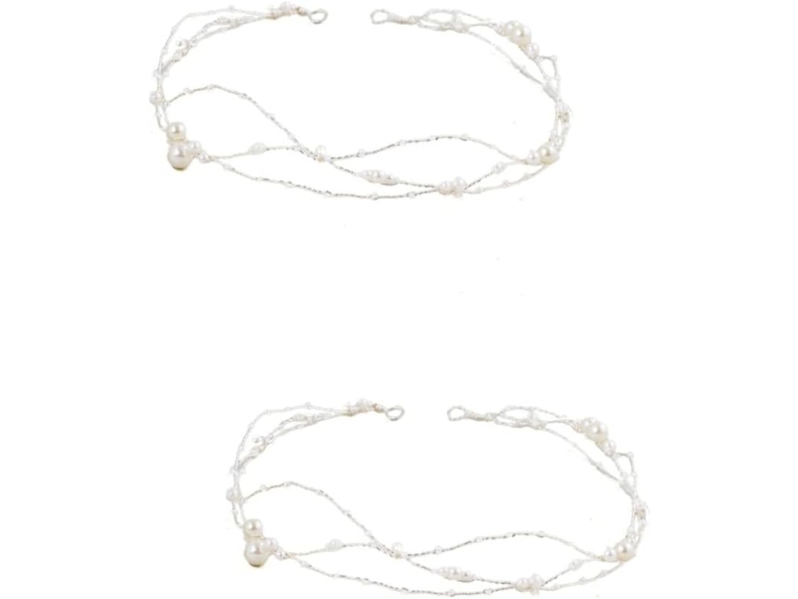 Conjunto De 2 Tiaras Para Casamento - Acessório Elegante Para Eventos Especiais
