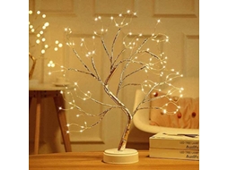Bonsai Árvore Luz para Mesa Luz de Fadas Espírito Árvore Diy Luz Artificial Decoração para Casa Quarto Decoração