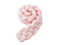 Trança Protetora De Berço Hibbent (200 Cm - Rosa)