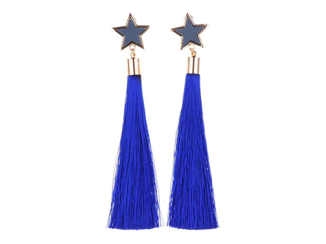 Brincos Pendentes Estrela Com Pingentes