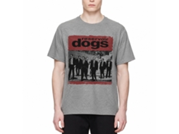 Rockinstone Reservoir Dogs Movie Distressed Box Solid Graphite Adult T-shirt Size:xxxl