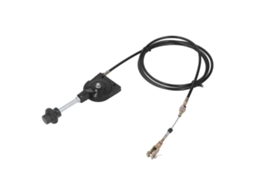 Cabo de Controle de Aceleração Manual Flexível 2,5m para Escavadeira Ex230, Aço Inoxidável e Pu
