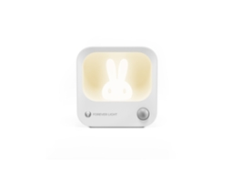 Luminária Noturna Led Rabbit Pure Flc, 10 Lea Pir Branca 500mah Forever Light BRILVIBERA