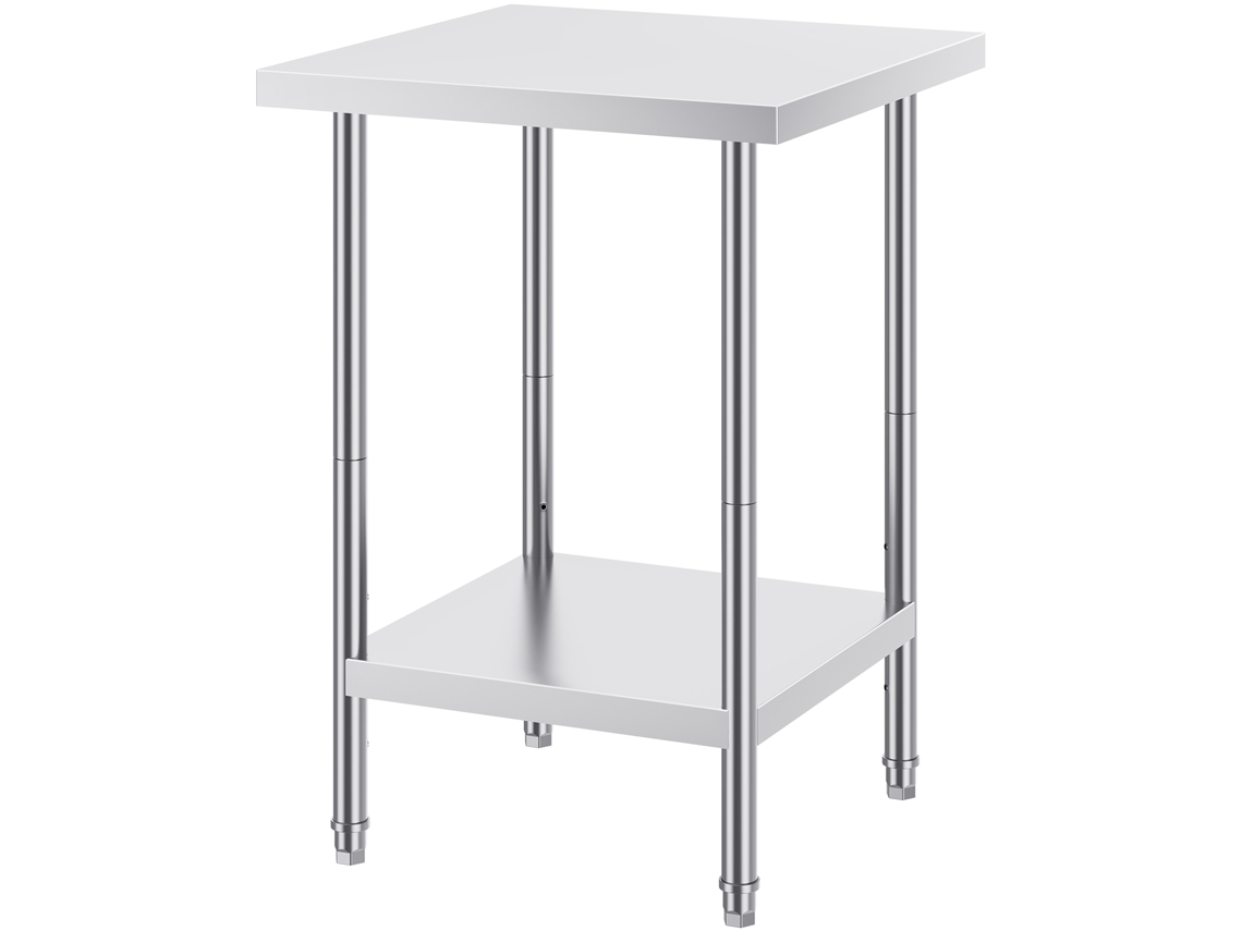 Mesa De Trabalho Succebuy Em Aço Inoxidável Mesa De Preparação 610x610x864 Cm
