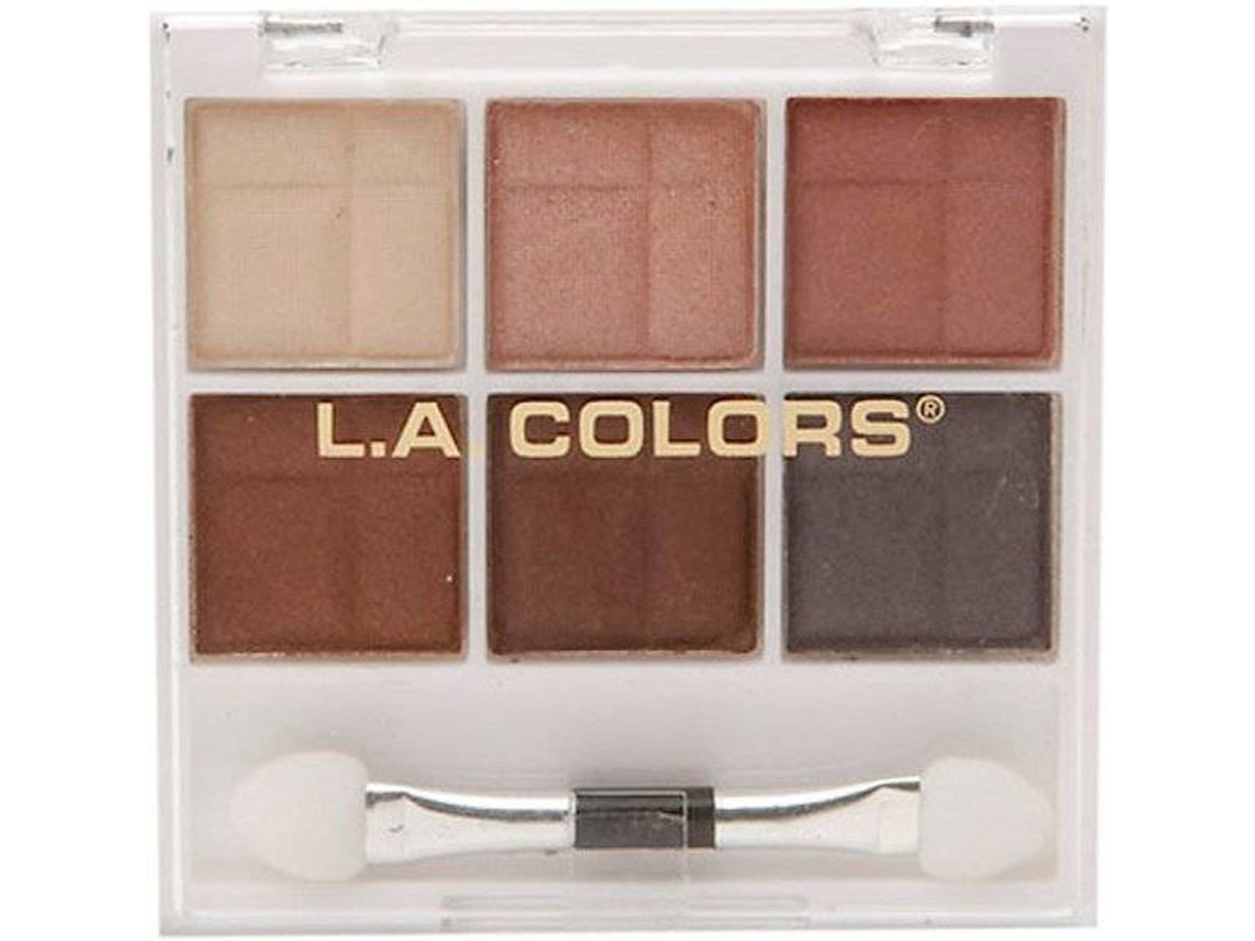 Paleta de Sombras L.A. COLORS 6 Color Earthy