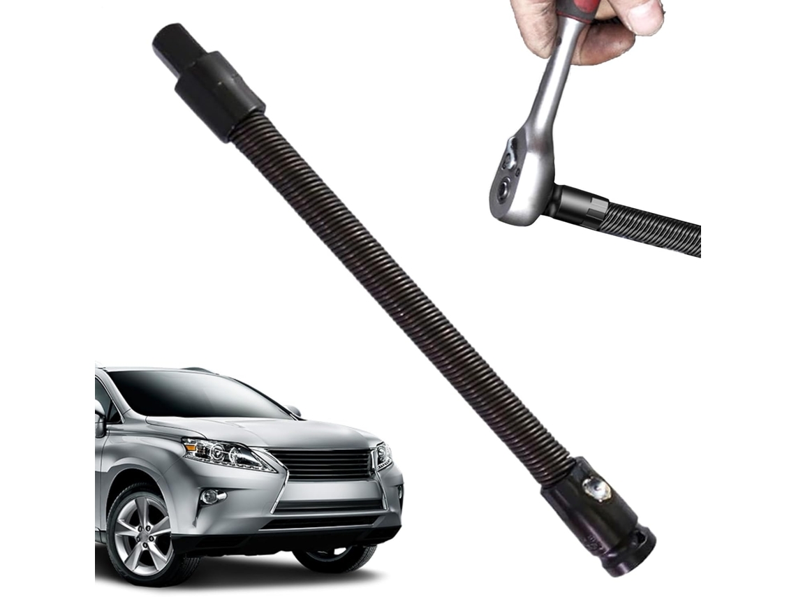 Barra De Extensão Flexível Para Brocas 1/2 Polegada.