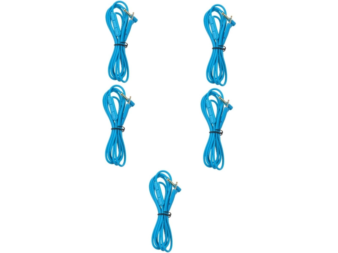Cabo Extensor para Fones de Ouvido Compatível com Qc25i, 5 Peças, Cabo de Alta Qualidade. SFUSHOS