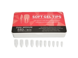 550pcs Unhas Falsas Semi Escovadas Ultradelgadas Abs Respiráveis Para Casamento Diy Pontas De Unha Oval