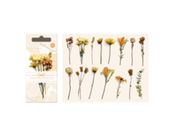 30 Adesivos Vintage de Plantas Flores Folhas para Scrapbooking Journal Planners Laptops