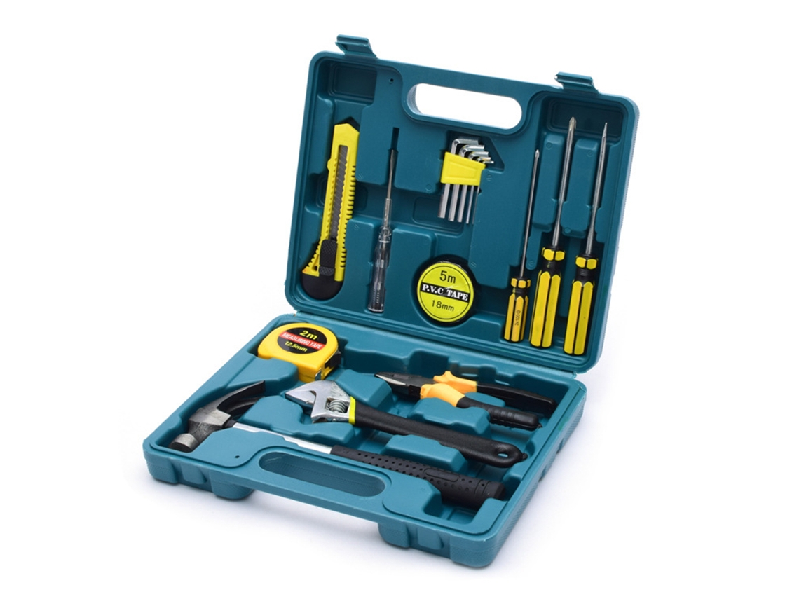 Kit De Ferramentas Laxiscreed 16 Peças Para Casa E Reparações De Carro