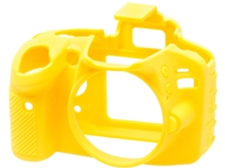 Capa de silicone EASYCOVER Nikon D3200 Amarelo — Compatibilidade: Nikon D3200