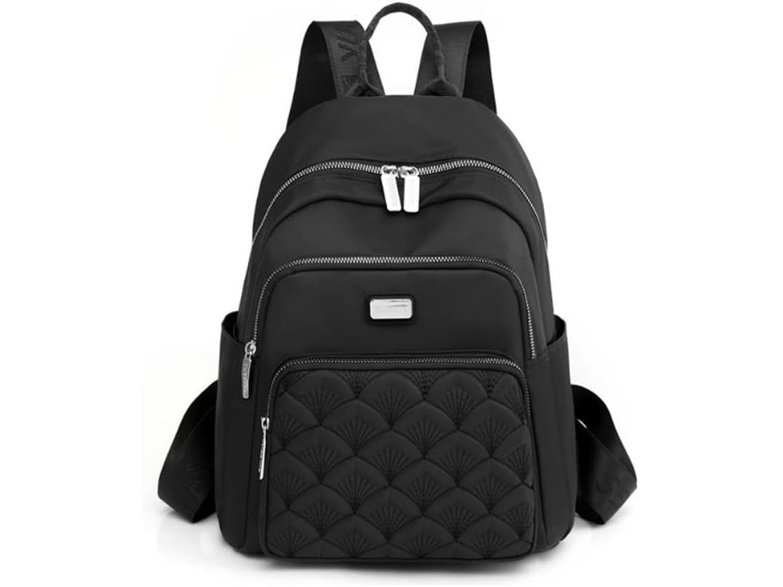 Mochila de Ombro Linjou de Nailon Antirrobo S/MARCA 2026