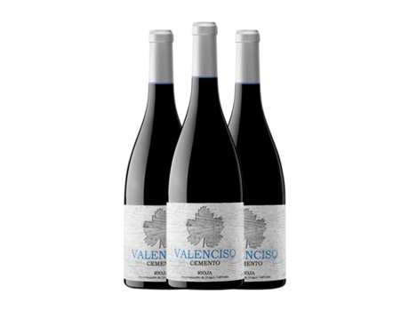 Vinho VALENCISO Cemento Tempranillo Rioja (0.75 L - 3 Unidades)