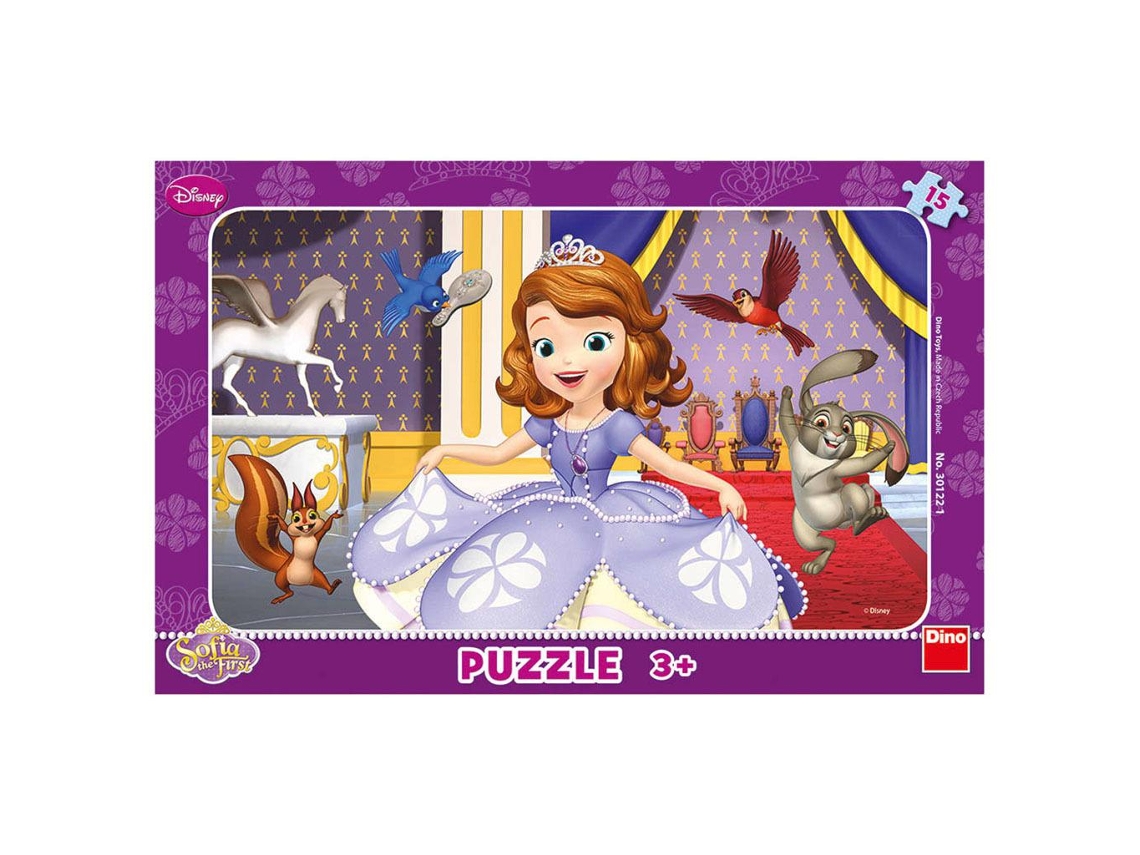Puzzle Frame 15 Pcs Princesa Sofia DINO