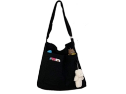 Bolsa portátil AQUAFORGE de tecido Oxford, fios, crochê, tricô