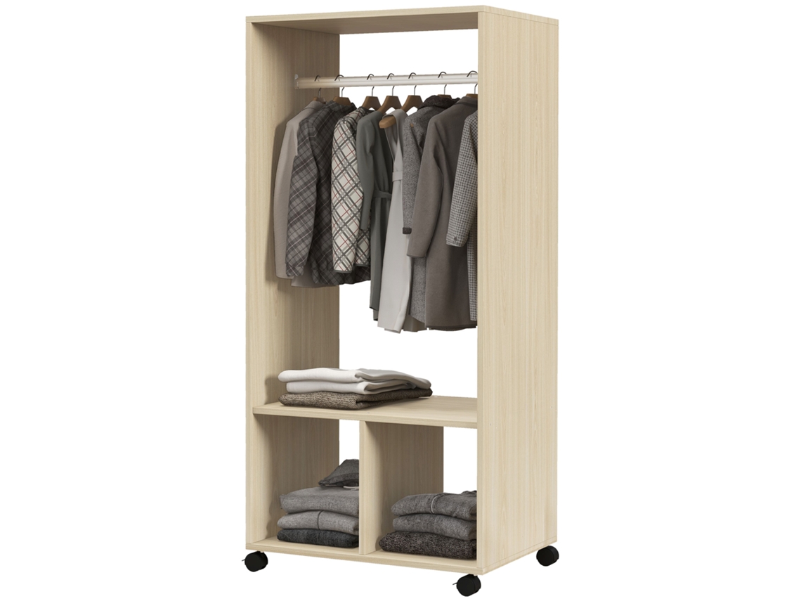 Guarda-roupa, Com Rodas, 60 X 40 X 128 Cm