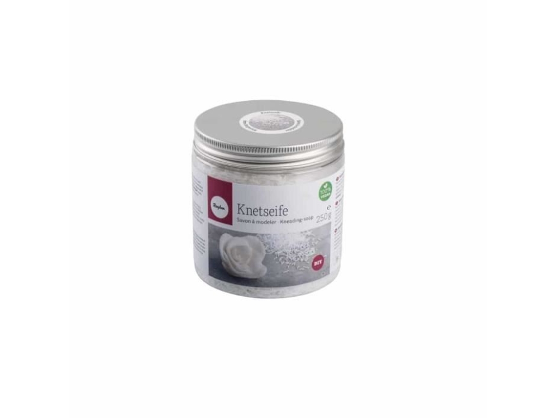 Sabonete modelador - Rayher - Branco - 250g - Amassável - Dermatologicamente testado