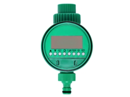 Temporizador de Irrigação Automático com Válvula Solenoide para Jardim Externo, LCD Programável | S/MARCA
