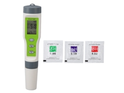 Caneta de Teste de Qualidade da Água 3 em 1 Ph Ec Temp Alta Precisão Digital com Pó de Detecção