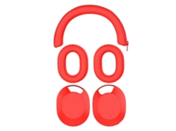 Capa Protetora Para Fones De Ouvido Sony Wh 1000xm5, Vermelha. Webake