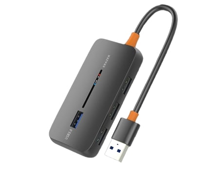 Adaptador ERAZER Ha04 4In1 Usb a 4Usb3.0 Abs 0.15M