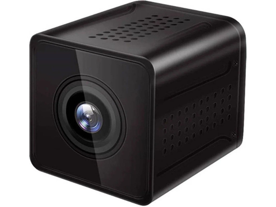 Mini Câmera Sem Fio Wi Fi Hd 1080p Visão Noturna Segurança Vídeo Vigilância Monitor Remoto Detecção De Movimento Mini Câmera Yizhood (preto)