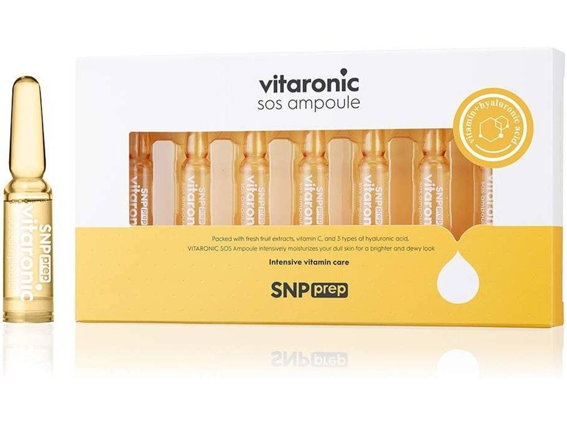 Ampolas de Rosto SNP Prep Vitaronic SOS (7 un)