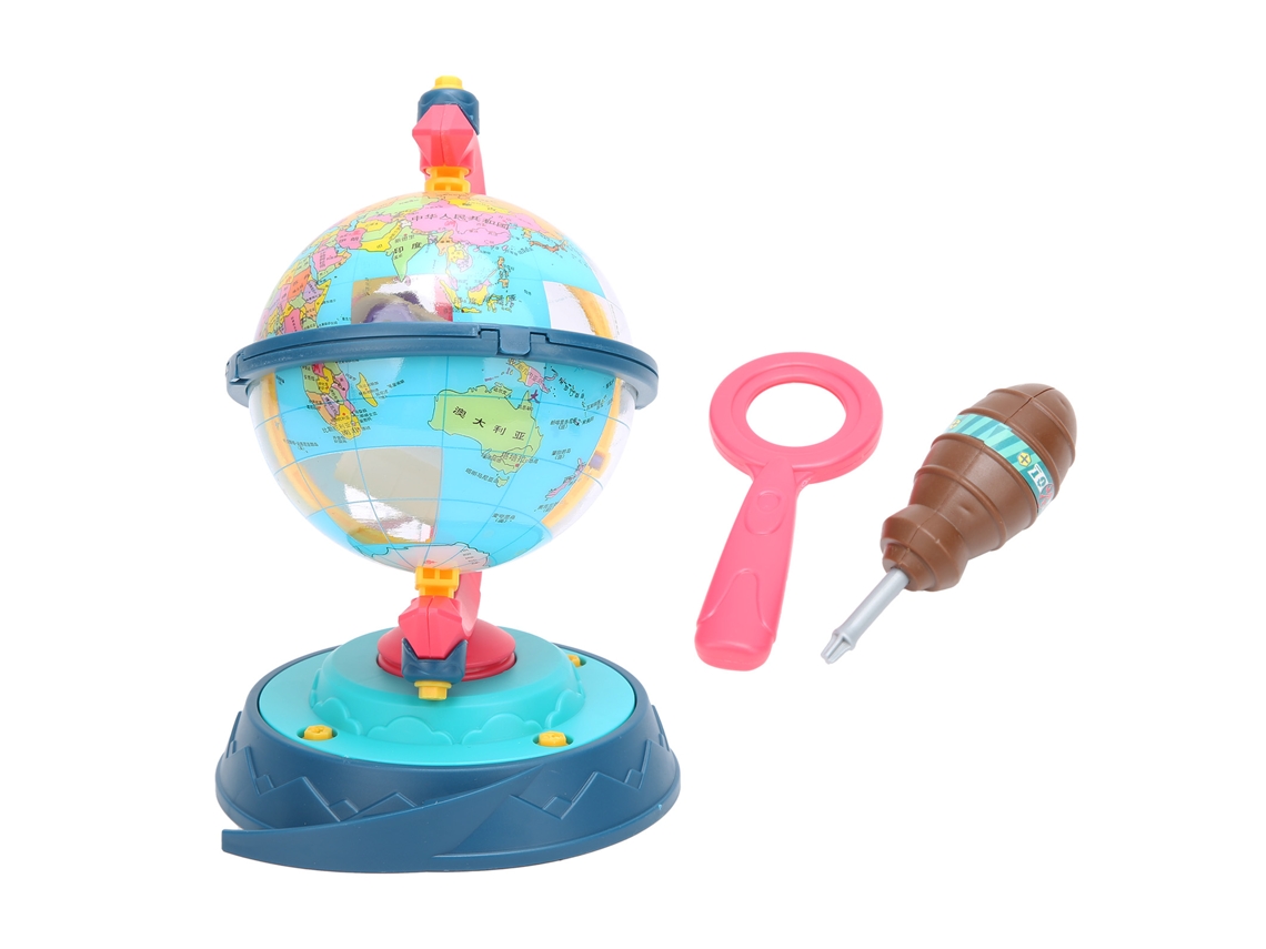 Modelo De Globo De Combinação De Nozes Diy Brinquedo Para Crianças E Bebês
