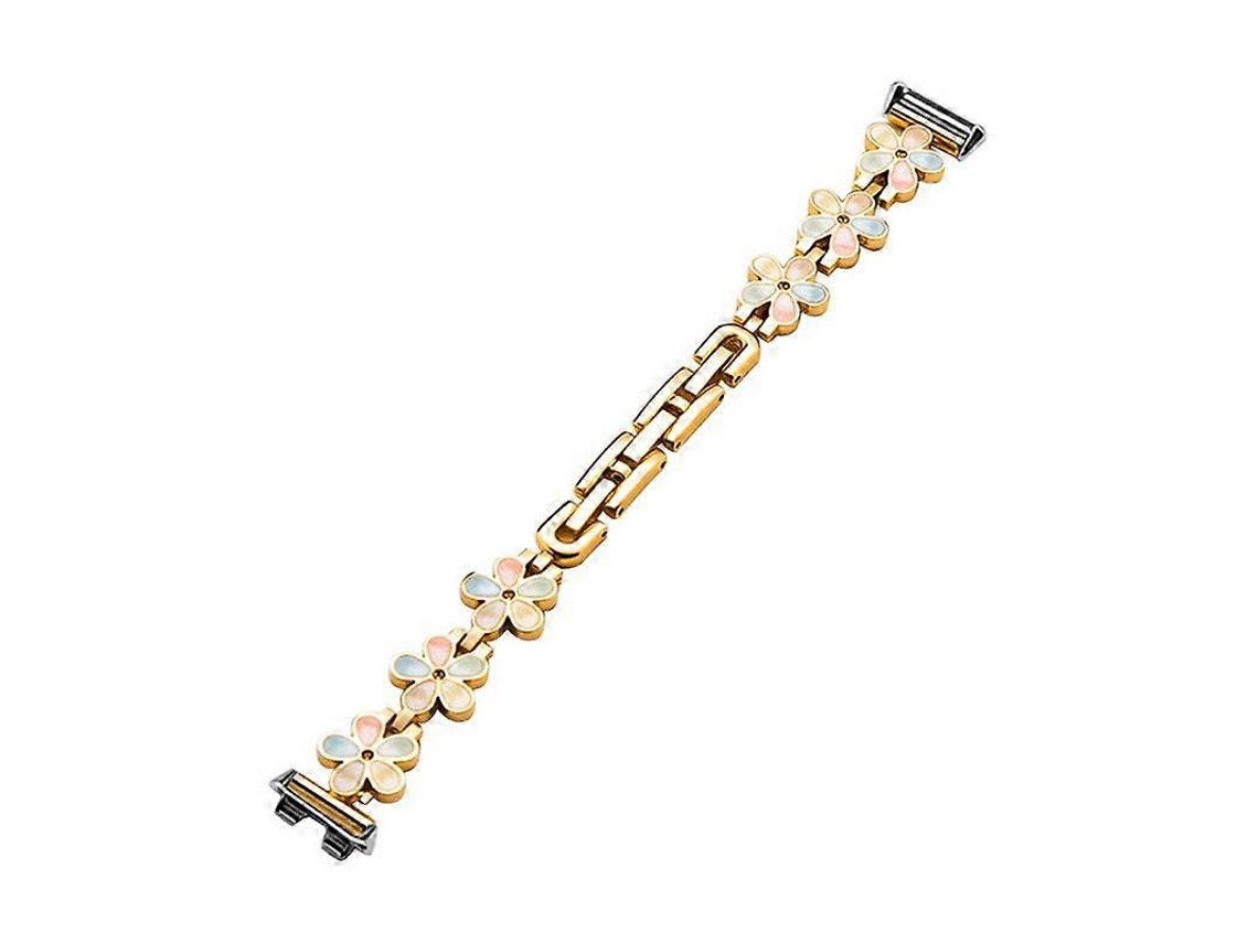 Pulseira De Metal Com Pétalas De Sol Xdfind Para Huawei Band 10 / 9 / 8