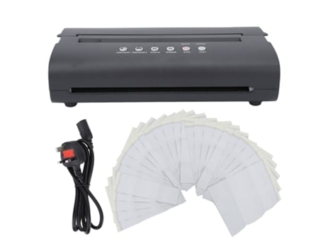 Máquina De Transferência De Tatuagem Conjunto Velocidade Alta Baixo Ruído 30 Folhas Papel Copiador Modelo Impressora 100 240v Aiaididiy