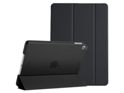 Capa Para Ipad De 9ª/8ª/7ª Geração 10,2 Polegadas , Protetora Fina E Leve Preta Tuotuo (2021, 2020, 2019)