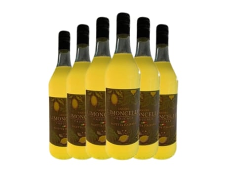 Licores FANTASÍS P&P Limoncello Caducale (1 L - 6 Unidades)