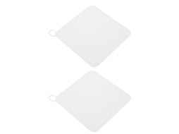 Conjunto De 2 Acessórios De Silicone Para Banheiro, 20x20 Cm, Tampa De Ralo Para