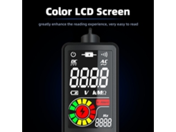 Medidor Digital Multifuncional BSIDE S1CL Auto Range Tester de Tensão com Lanterna S/MARCA