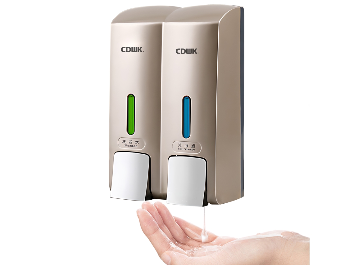 Dispensador de Sabonete Líquido de Parede 300ml LAXISCREED com Visor