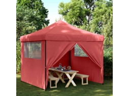 Vidaxl Tenda De Festa 292 X 292 X 315 Cm Borgonha Tecido Oxford