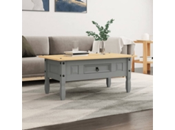 Vidaxl Mesa De Centro Corona Pinho Mexicano 100x55x44 Cm Cinzento