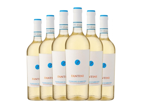Vinho branco FANTINI Trebbiano Trebbiano d'Abruzzo (0.75 L - 6 Unidades)
