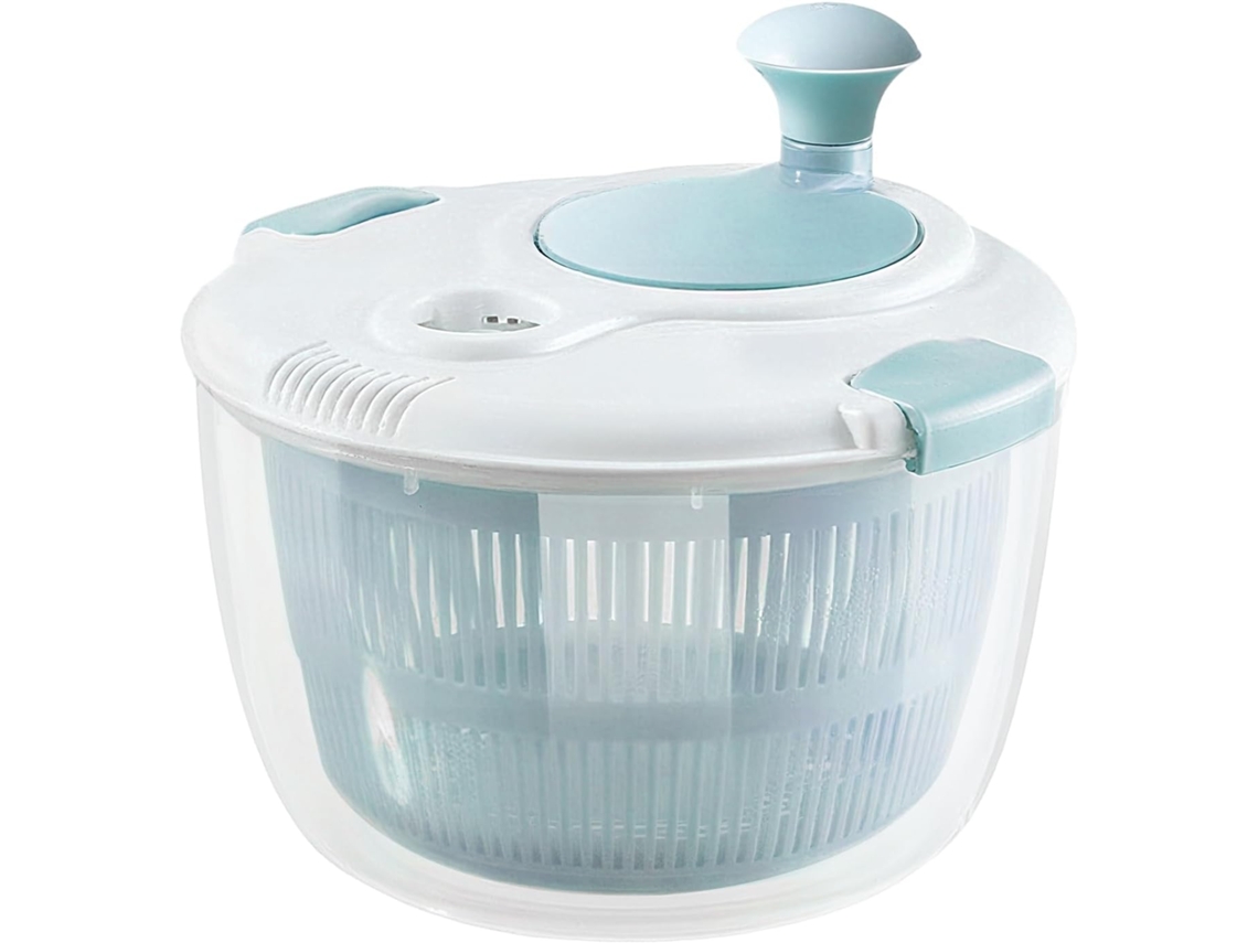 Centrífuga De Salada | Coador De Legumes, 5 L, Utensílio De Cozinha Espinafre, Pimentas, Tomate Gokoco