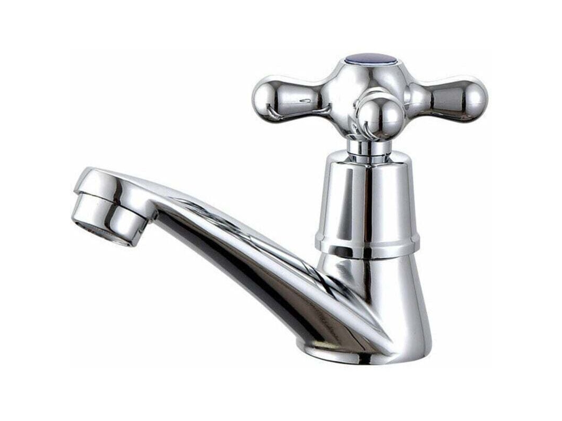 Torneira Misturadora De Cozinha, Misturador Monocomando Para Água Fria, Misturador Monocomando Cromado Para Água Fria Para Lavatórios, Cozinhas