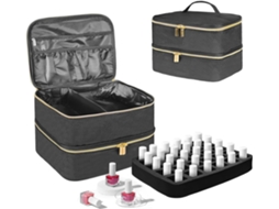 Bolsa de Armazenamento Polonesa de Unha Dupla, Preto ZYBLSSBB
