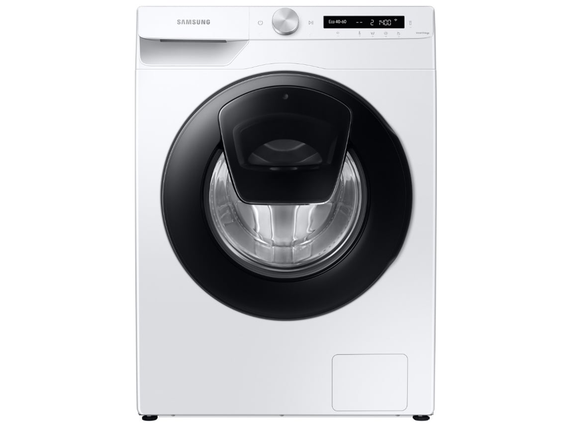 Máquina de Lavar Roupa SAMSUNG WW90T554DAWS3 (9 kg - 1400 rpm - Branco)