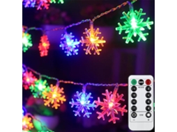 Coroa de Natal Champanhe Ouro Decoração da Parede da Janela Porta, Iluminação Externa para a Porta da Frente, Coroa de Natal para Festas STELASPLEN
