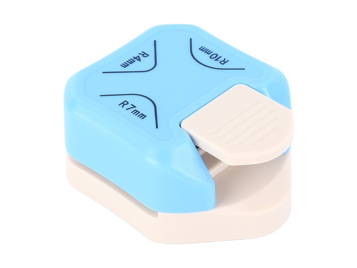 Laxiscreed Perfurador De Cantos Arredondados Para Papel, Pvc E Artesanato Diy