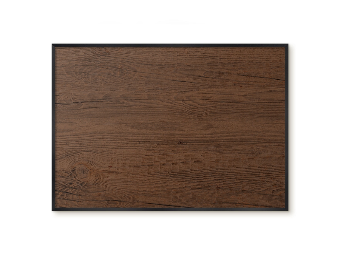Magnetic Board For Wall Wooden Texture For The Bedroom Espelharte (100x70 Cm)