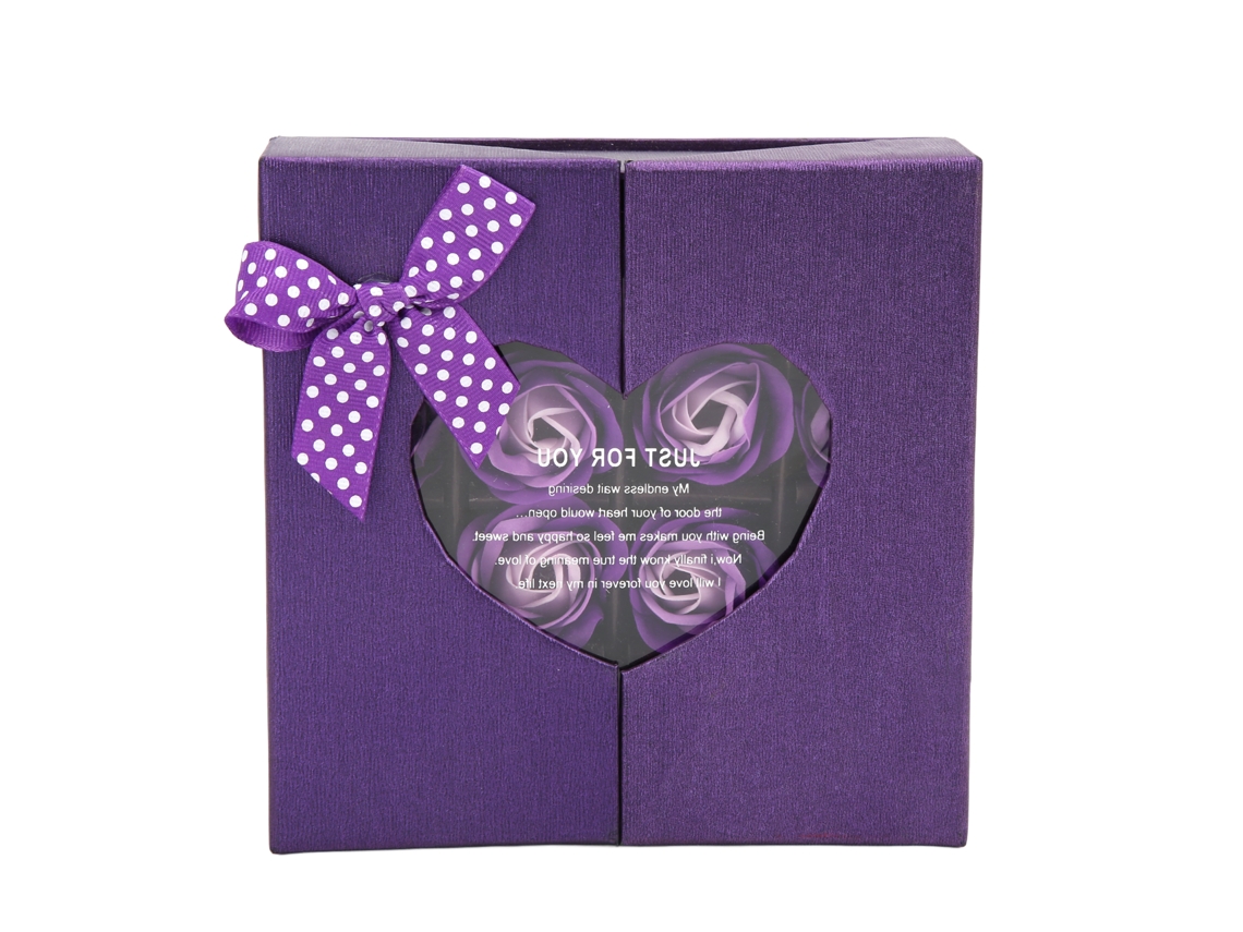 Sabonetes Florais Rosa Roxo Aroma Floral Conjunto 16