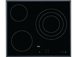 Placa de Vitrocerâmica AEG HK623020FB (Elétrica - 57.6 cm - Preto)