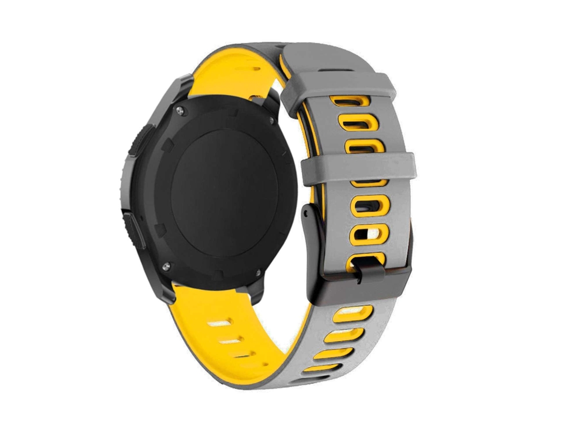 Bracelete Pioneer para Garmin Venu 2 Plus Cinzento e Amarelo